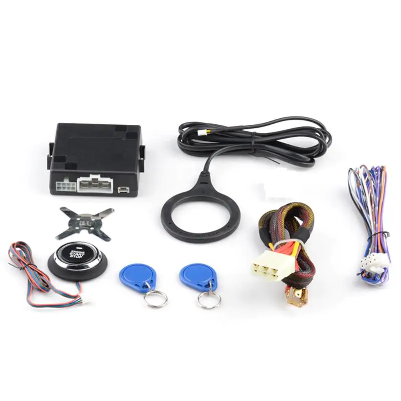 Auto accessories electronics Engine Start /Stop Push Button CF7000ER with Immobilizer RFID System